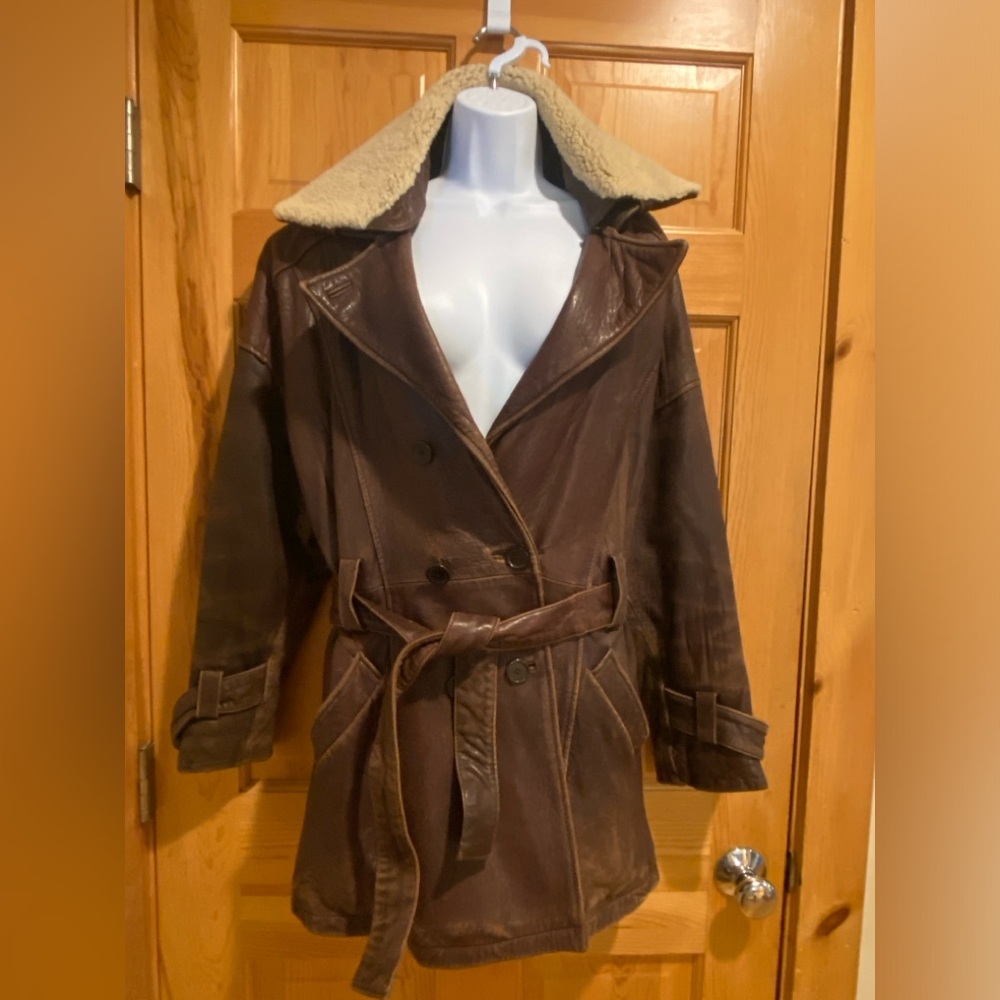 Vintage Genuine Leather Jacket
